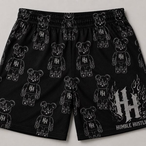 "Burning Ambition" Mesh Shorts
